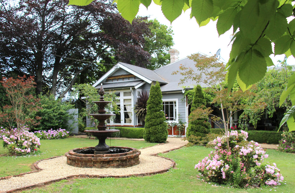 Garden View Room - A bay window view over the front garden